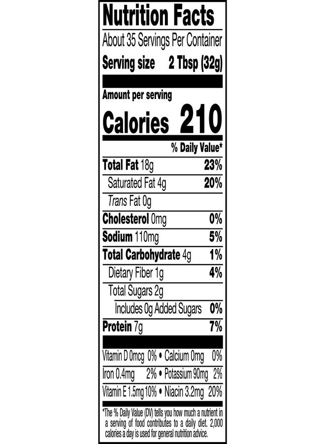 SKIPPY Creamy Peanut Butter Spread, No Sugar Added Peanut Butter, 40 Oz Jar - Image 2