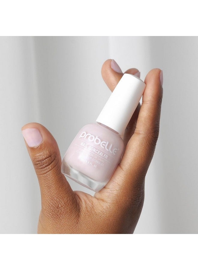 Probelle Illuminating Nail Concealer, Sheer Long Lasting Brightening Nail Polish for yellowing discolored nails, perfect finish for damaged nails with imperfections, Vegan, Gluten Free, Lilac Glow - Image 5