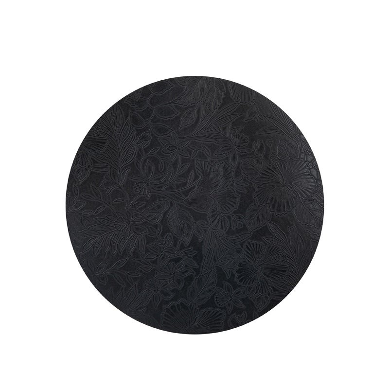 European Style Embossed Leather Placemats, Waterproof Oil-Proof Wash-Free, Hotel Restaurant Western Tableware Mats, Multiple Colors Available - Image 1