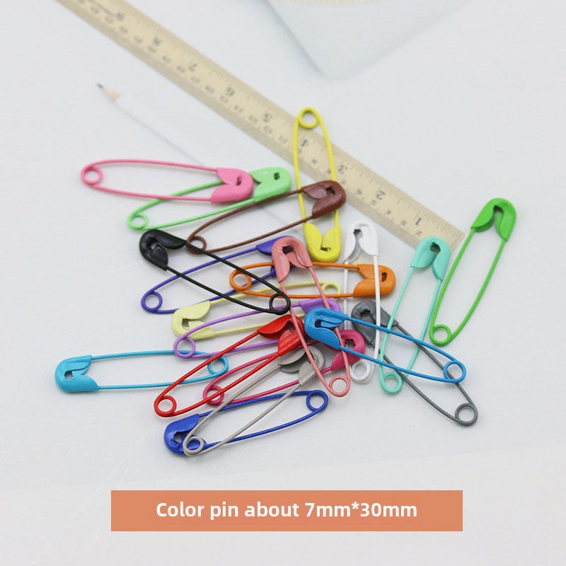 Colorful Painted Keychain Rings DIY Jewelry Pins 20 