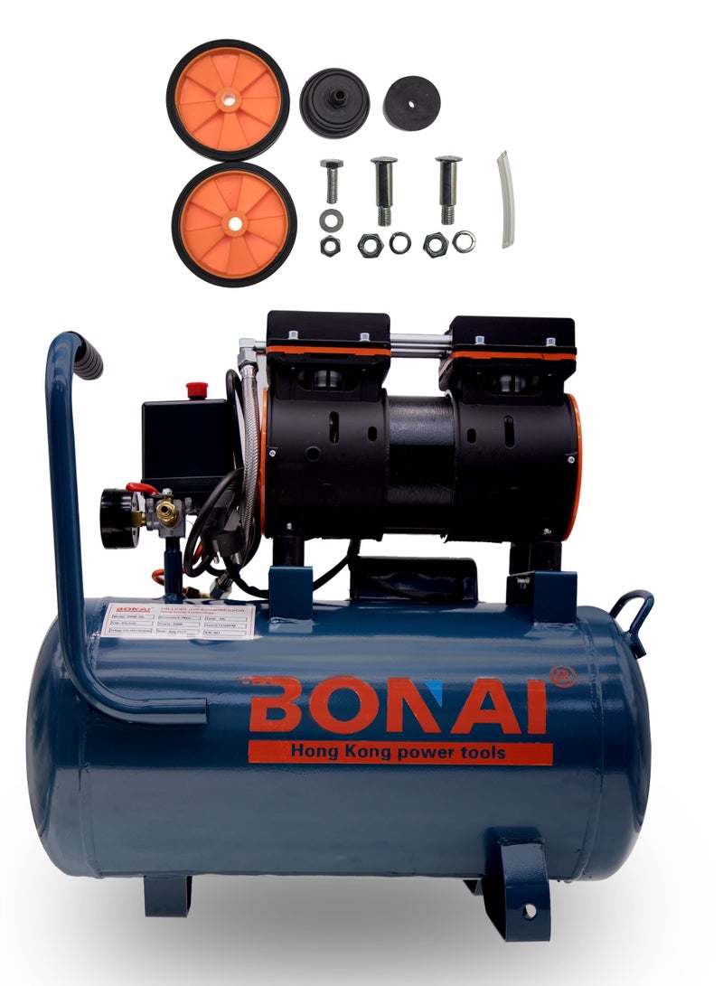 BONAI Oil Free Air Compressor 550W /1100W, 30L & 60L Tank,7 Bar Silent Portable Air Pump, Clean Maintenance, Workshop, Car, Painting, Pneumatic Tools, BN-HK90/BN-HK91/BN-HK92 - Image 1