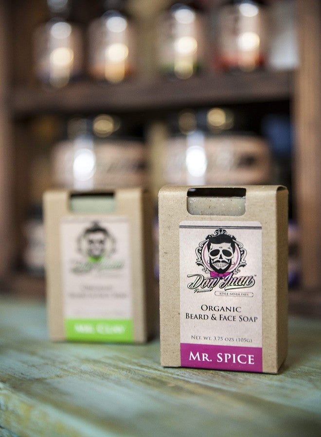 Don Juan Mr. Spice Organic Beard Face Soap Bar 3.75 Oz. - Image 4