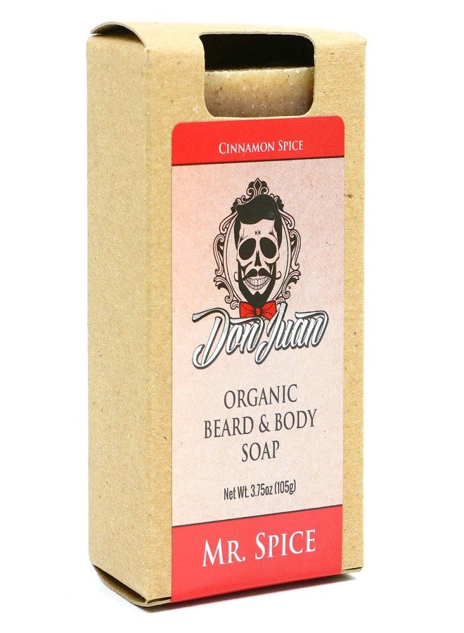 Don Juan Mr. Spice Organic Beard Face Soap Bar 3.75 Oz. - Image 1