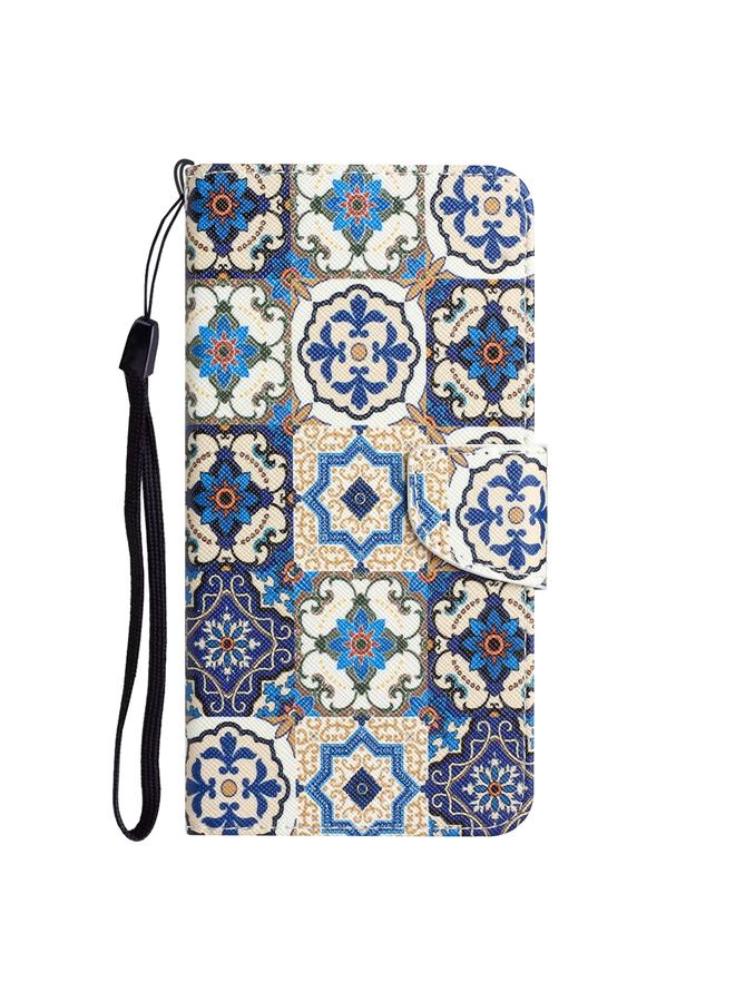 اس-توب جراب هاتف جلدي برسومات ملونة لهاتف iPhone 14 Pro - Image 2