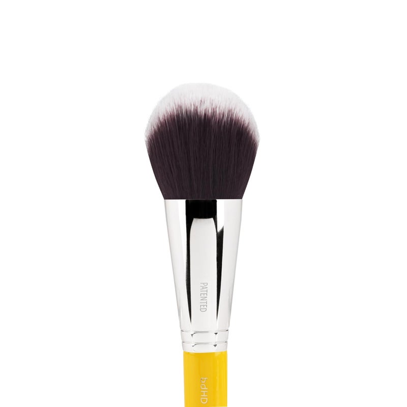 Bdellium Tools Professional Makeup Brush - Studio Series 968 BDHD Phase II Small Foundation/Contour - With Soft Synthetic Fibers, For Versatile Application & Blending (Yellow, 1pc) - Image 5