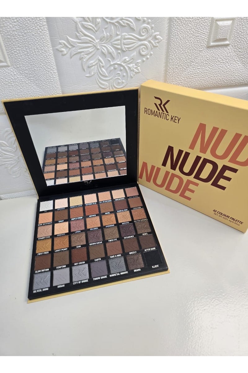 Romantic Key Nude Nude Nude 42 Colour Palette