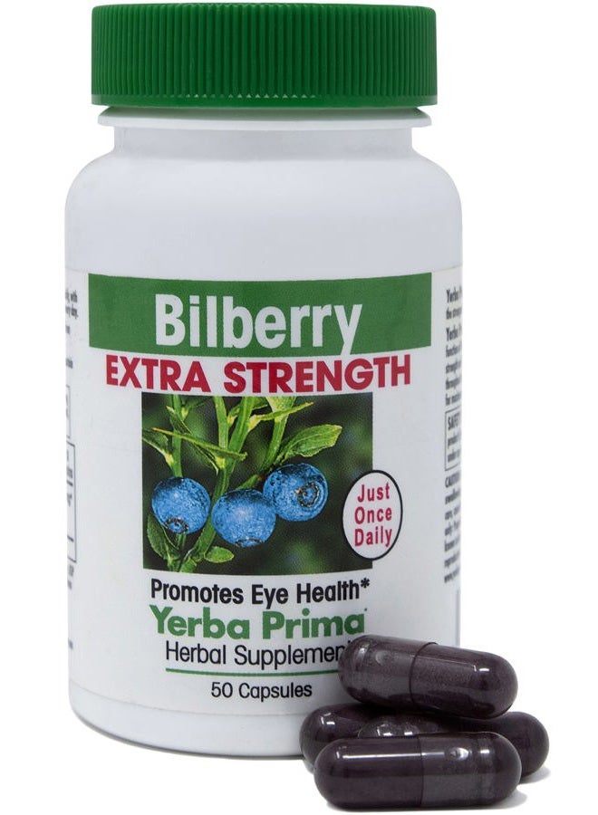 Yerba Prima Bilberry Extra Strength - Image 1