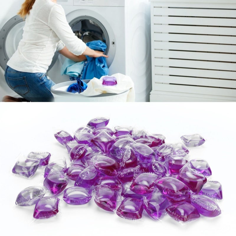 Laundry Pod: Super Concentrated, Water Soluble - Deep Clean, Long Lasting Fragrance, Phosphorus Free Laundry Bead for Various Fabric Clothing Home Washing - Image 3