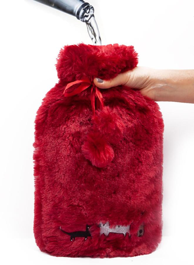 BiggDesign Cats In Istanbul Hot Water Bag With Soft Plush Cover For Pain Relief - Image 1