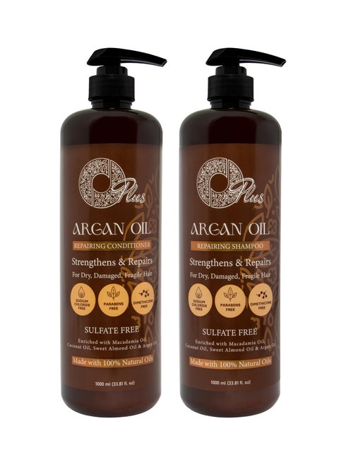 Argan Shampoo and Conditioner 1000 ML
