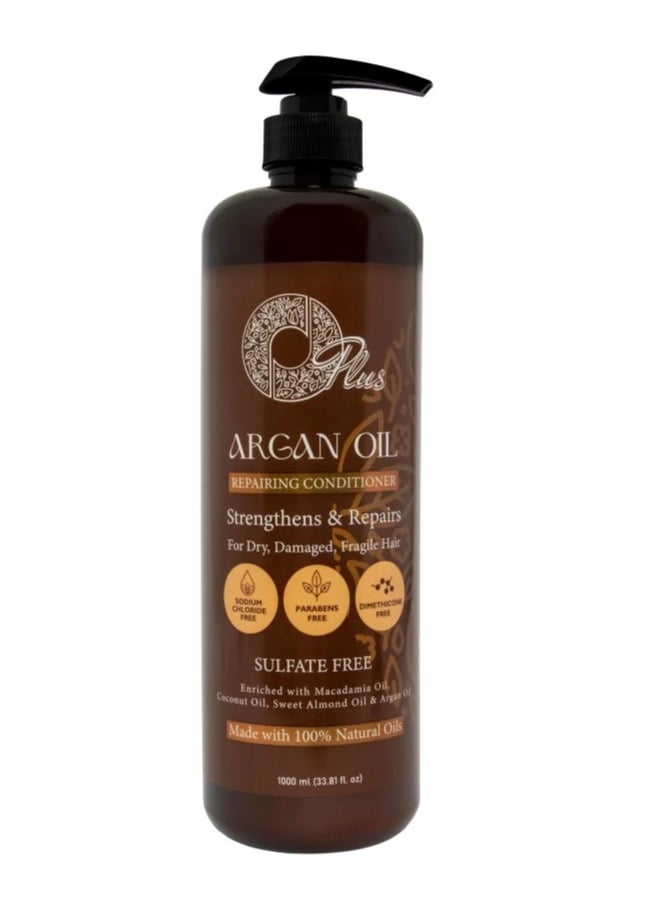 Oplus - Argan Shampoo and Conditioner 1000 ML - Image 1