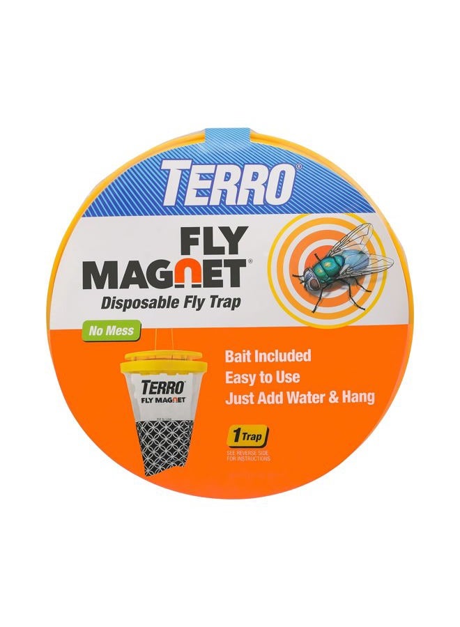 TERRO Fly Magnet Disposable Outdoor Fly Trap with Bait T524 - Image 1