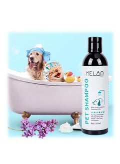 MELAO Pet dandruff cleaning shampoo white 237ml  - Image 3