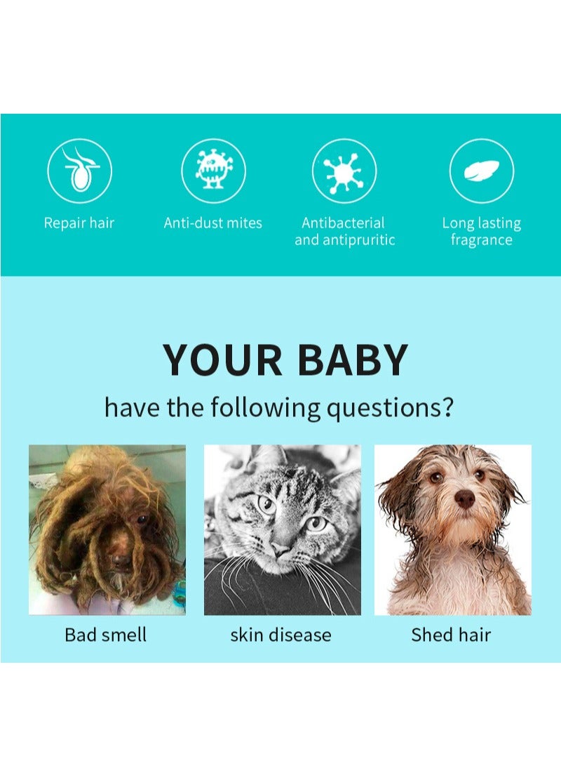 ميلاو شامبو منظف للقشرة للحيوانات الأليفة وايت 237ml - Image 4