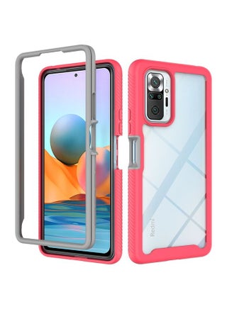 Case Cover For Xiaomi Redmi Note 10 Pro Starry Sky Solid Color Series Shockproof PC + TPU Protective Case Rose Red - pzsku/ZAB502DF10D0A418571F2Z/45/_/1711235153/35de0483-1526-4b53-ab06-7e99223ae738