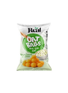 Real Nutrition Oat Balls Sour Cream & Onion 50 grams 