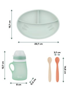 4 Piece Mealtime Set for 24 to 36 Months Blue - pzsku/ZAB50306BE77C54AD335EZ/45/_/1709874631/ac53589d-86d5-4332-809f-820f3087d689