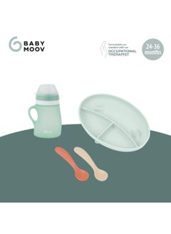 4 Piece Mealtime Set for 24 to 36 Months Blue - pzsku/ZAB50306BE77C54AD335EZ/45/_/1709874632/916ba334-7a4b-4860-82ae-32c030c64c4f