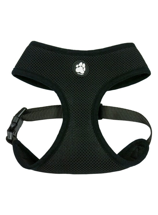 Furhaven Adjustable Padded Mesh Dog Harness - Black, Large - Image 5