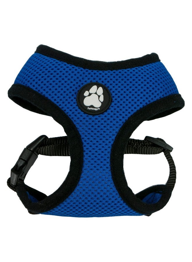 Furhaven Adjustable Padded Mesh Dog Harness - Black, Large - Image 2