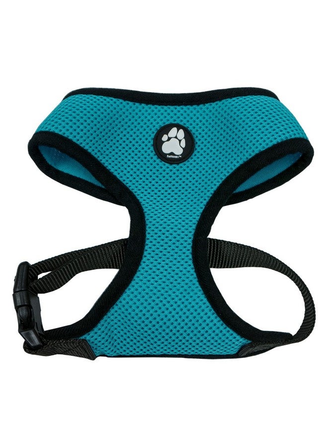 Furhaven Adjustable Padded Mesh Dog Harness - Black, Large - Image 3