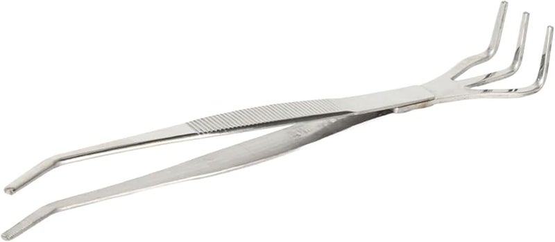 Stainless Steel Bonsai Root Rake Tweezers 2 in 1 Gardening Tool Durable Ergonomic Design - Image 2