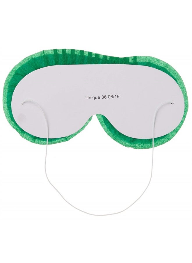 Unique Multicolor Paper Pinata Blindfold (7.5" x 6.25") - Ideal for Kids' Birthday Parties & Celebrations, 1 Pc.  - Image 2