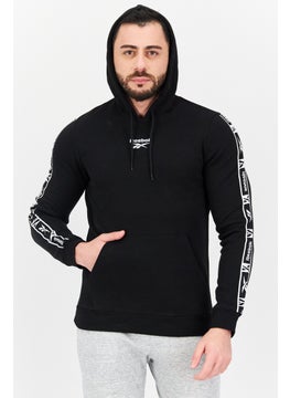 Reebok Men Sportswear Fit Long Sleeves Outdoor Hoodies, Black  - Image 1