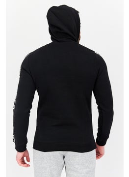 Reebok Men Sportswear Fit Long Sleeves Outdoor Hoodies, Black  - Image 2