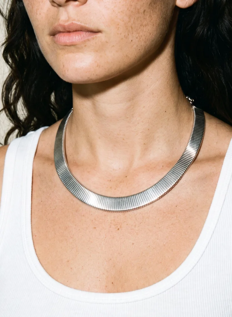 Amie  Statement necklace silver for Women | Best Price UAE