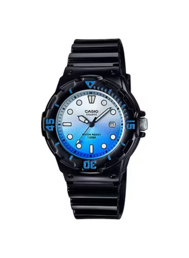 CASIO Women's Analog Display Watch With Black Resin Strap - LRW-200H-2EVDR