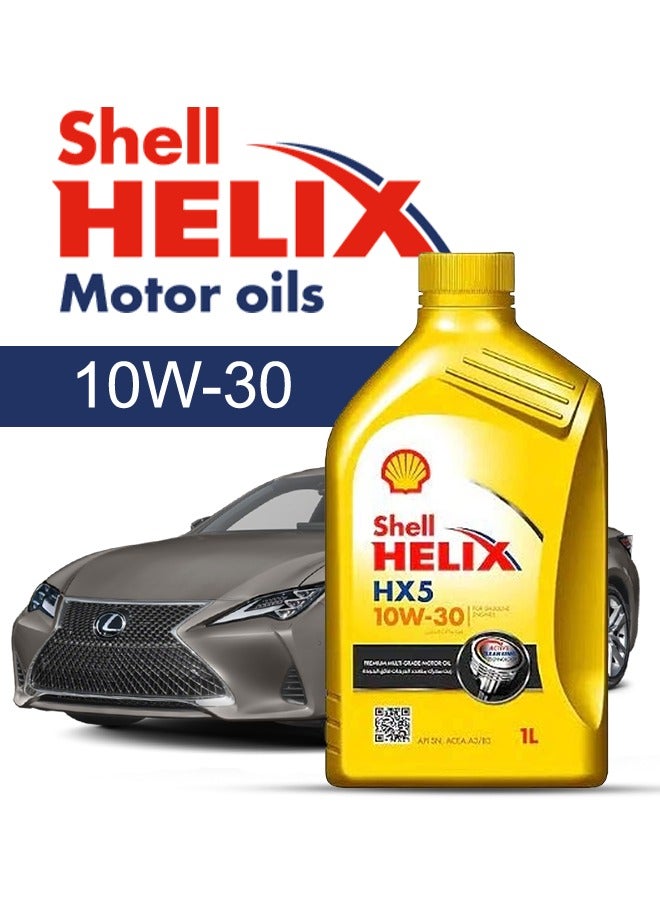 Shell Engine Oil – For Lexus RC V8 2024 - 2014, 9 Liter,  10w30 Shell - With Engine Oil Filter - 2014 2015 2016 2017 2018 2019 2020 2021 2022 2023 2024