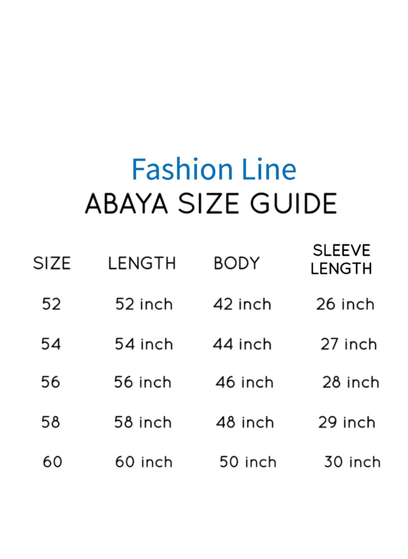 فاشون لاين - Fashionline كم دائري الرقبة أقل فوستان أسود - Image 1