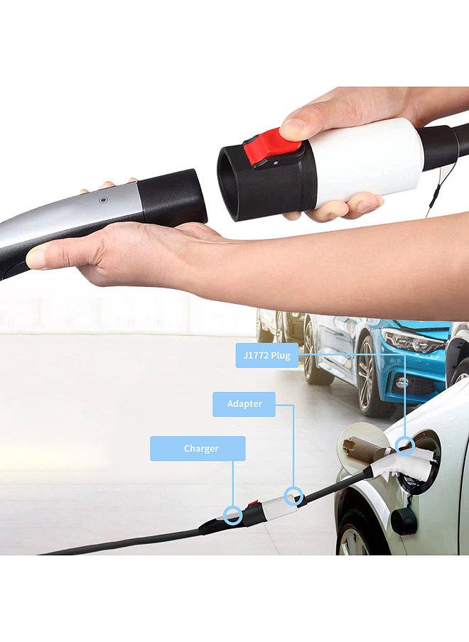 Generic - Charging Adapter,Portable Replacement for Tesla to J1772 Adapter Compatible with High Powered Connector, Destination Charger, and Mobile Connector - Image 1