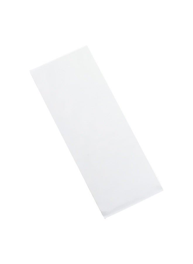 Restaurantware High Clarity Heat Sealable Bags, Heat Seal Food Bags, Snacks Bags, Candy Bags - No Flap - Clear - 3.75 x 10 Inch - 100ct Box - Bag Tek - Image 1