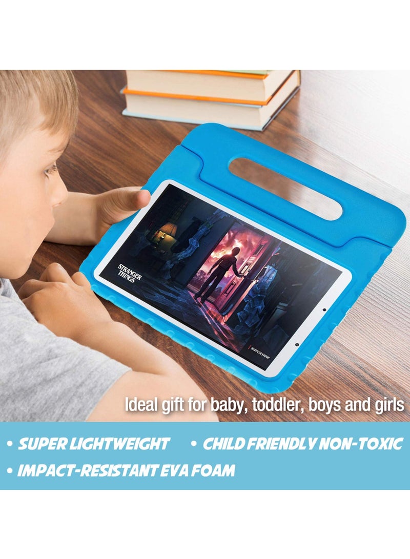 Procases Kids Case For Lenovo Tab K10 10.3 Inch 2021 M10 Fhd Plus 2020 2Nd Gen Shockproof Convertible Handle Stand Lightweight Kids Friendly Case For Tab K10 Tb X6C6L X6C6F M10 Plus Tb X606F –Blue - Image 3