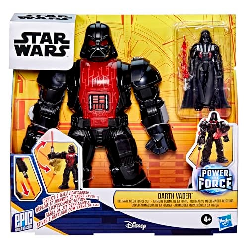 STAR WARS Epic World of Action Darth Vader Ultimate Mech Force Suit, 11-Inch Mech Suit & 4-Inch Action Figure, Toys for Boys & Girls Ages 4+ - Image 2