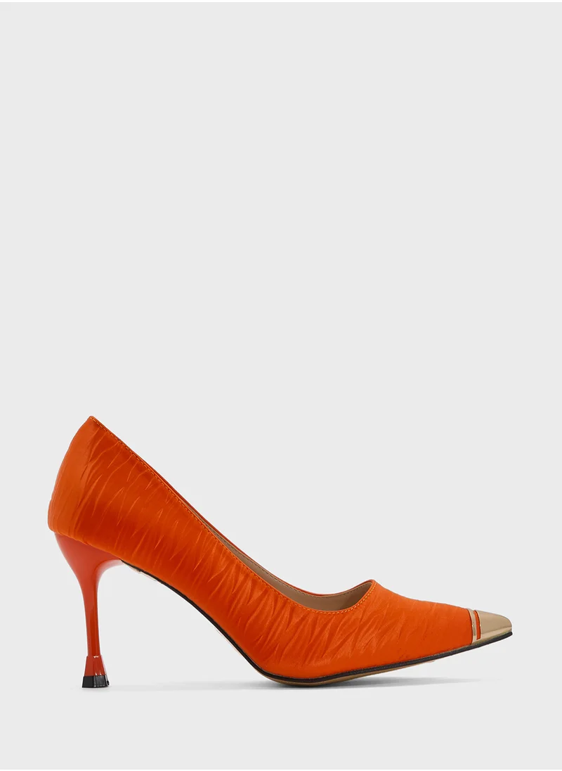 بي آند آر High Heel Pointed Pump