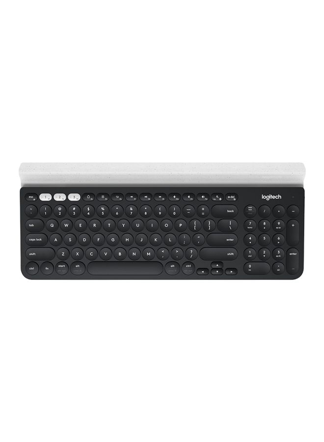 Logitech K780 Multi-device Bluetooth + Unifying Dual Mode Wireless Keyboard with Stand (Black)