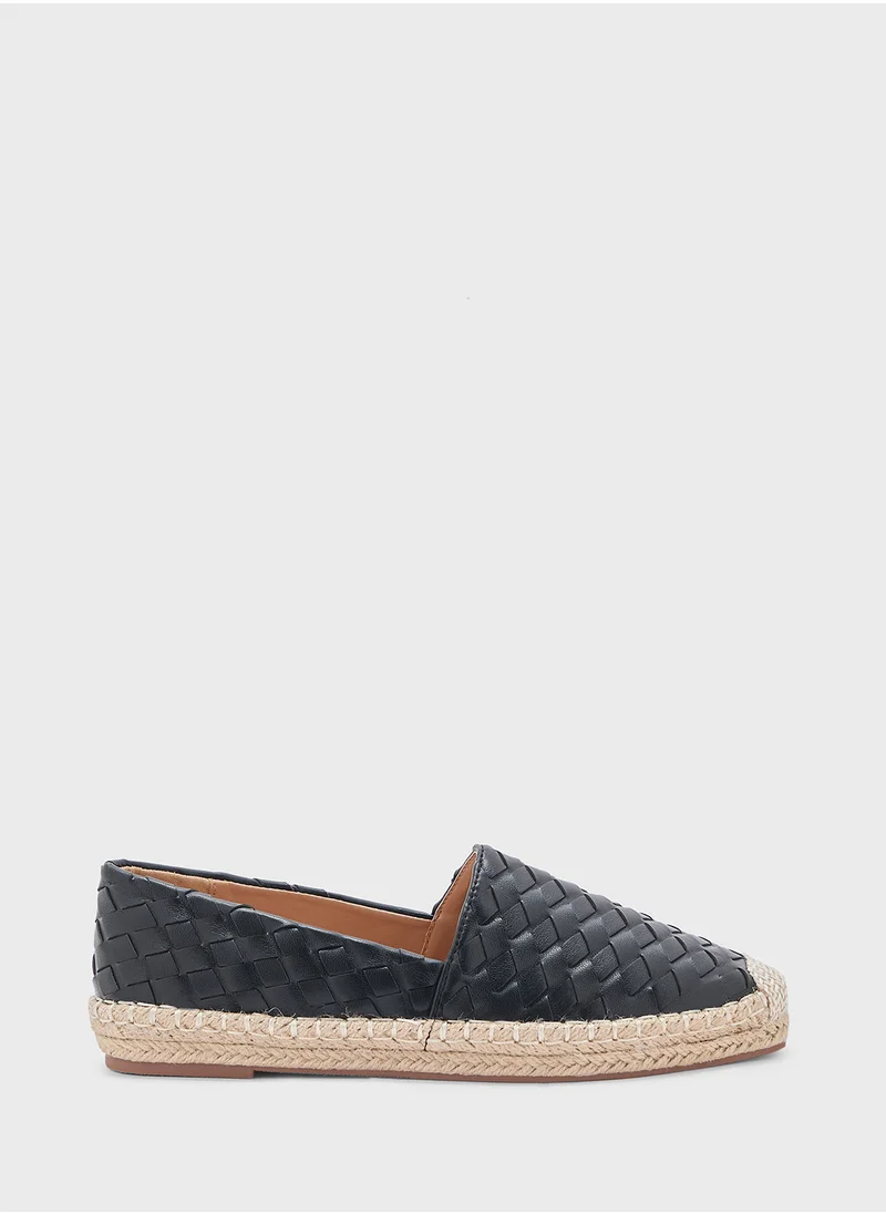 ELLA Weavetexture Espadrille