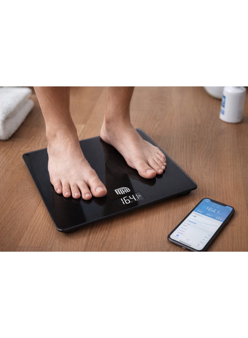 MHB Electronic scale - Capacity 50-150 kg - Black - PS241501 - Image 2