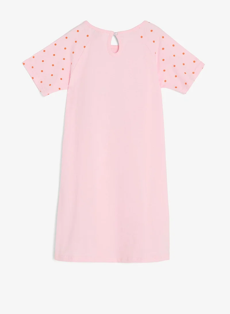 Pinata Cherry Print Pink Dress