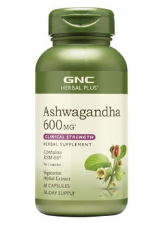 Herbal Plus Ashwagandha 600 Mg 60 Capsules Supports A Healthy Response To Stress