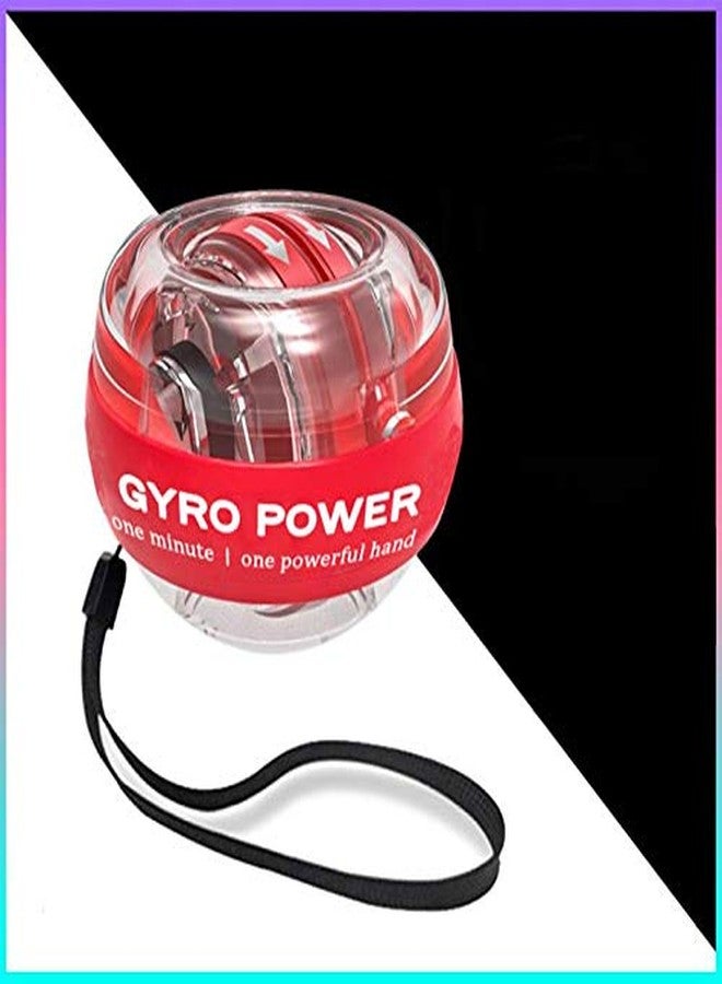 valkyrie Autostart Multilight Powerball Wrist Exercise Ball with Bag Red - Image 2