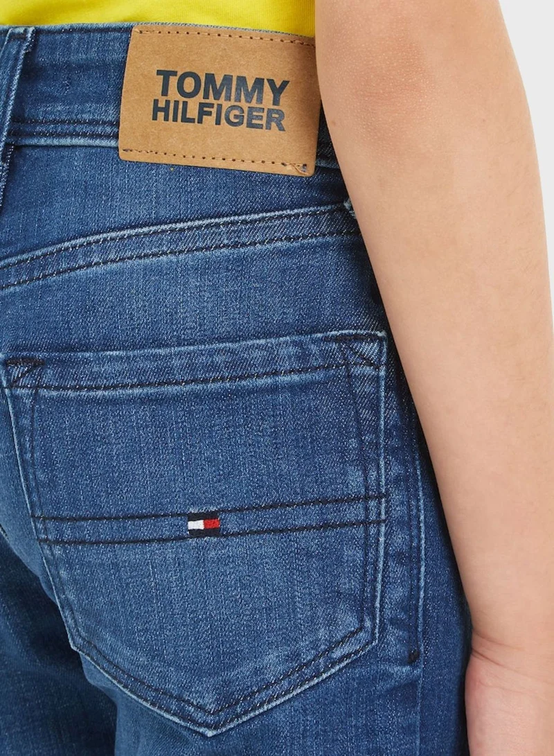 TOMMY HILFIGER Kids Slim Fit Jeans