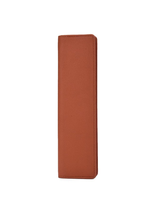 Essart Sarvika Collection PU Leather Key Pouch Wallet Holder for Men & Women - 32.50Cm Durable Bank Locker Keychain Case, Brown - Image 1