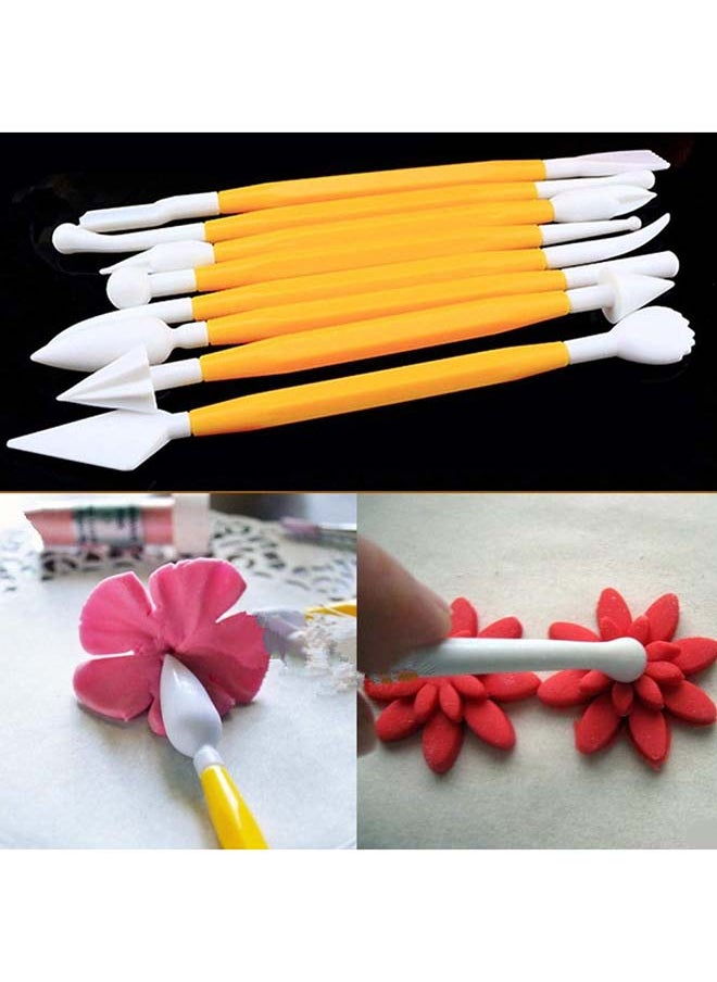 Generic 8Pieces Of Fondant Shaping Tools For Cake Decoration  - Image 5