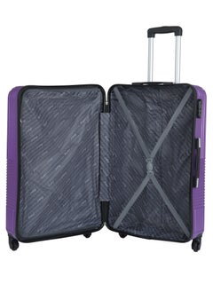 Hard Case Travel Bag Luggage Trolley for Unisex ABS Lightweight Suitcase with 4 Spinner Wheels KH110 Violet - pzsku/ZAB51738B3C6DE904B26AZ/45/_/1669792738/666540f8-1439-4e9e-b1fa-8c5fa870c60c