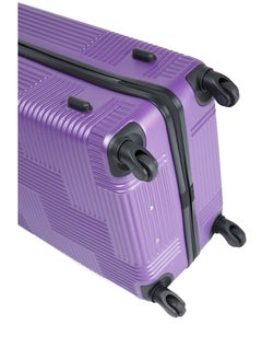 Hard Case Travel Bag Luggage Trolley for Unisex ABS Lightweight Suitcase with 4 Spinner Wheels KH110 Violet - pzsku/ZAB51738B3C6DE904B26AZ/45/_/1669792738/9140b9d8-9fcc-4142-9111-fb63f38741b1