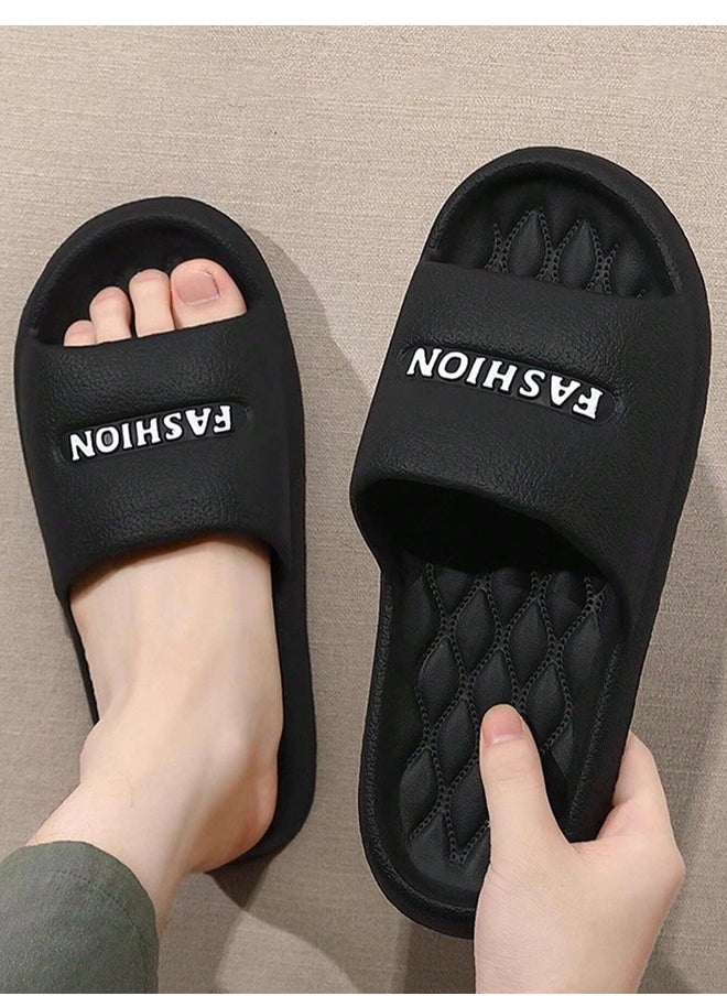 Home Slippers for Women and Man,Memory Foam Bathroom Bedroom Slide Slipper Shoes